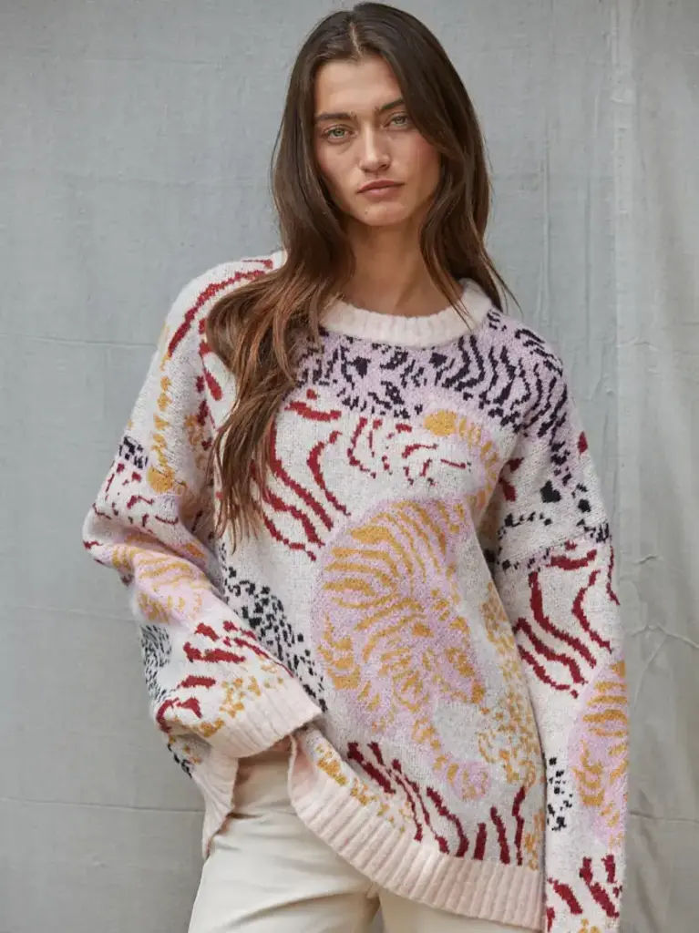 By Together Tigers Multi Sweater