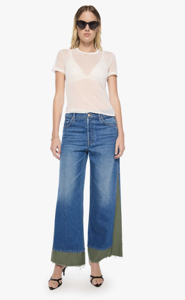 Mother Denim The Nacho Double Dip Nerdy Fray Refill