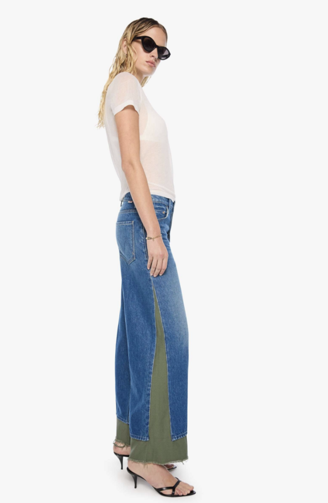 Mother Denim The Nacho Double Dip Nerdy Fray Refill