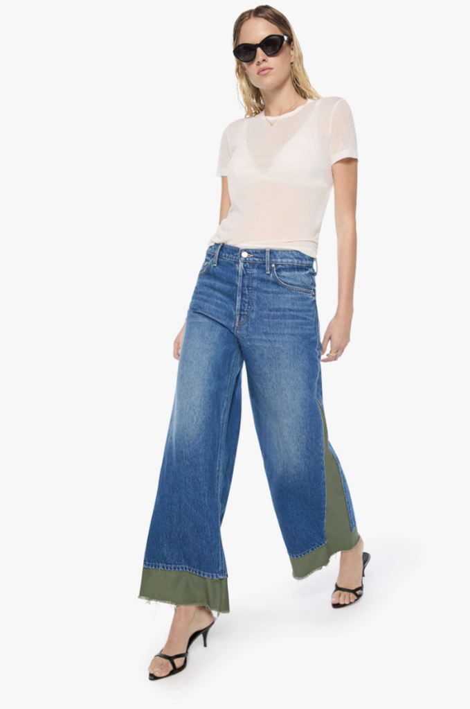 Mother Denim The Nacho Double Dip Nerdy Fray Refill