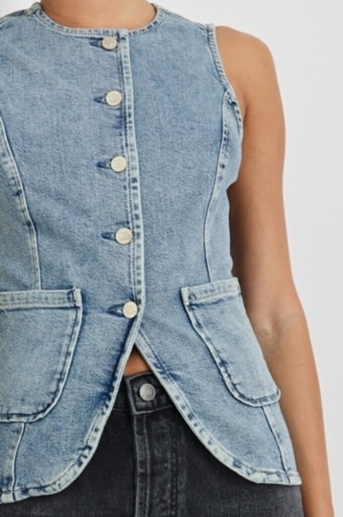 Rails Portola Denim Vest Top