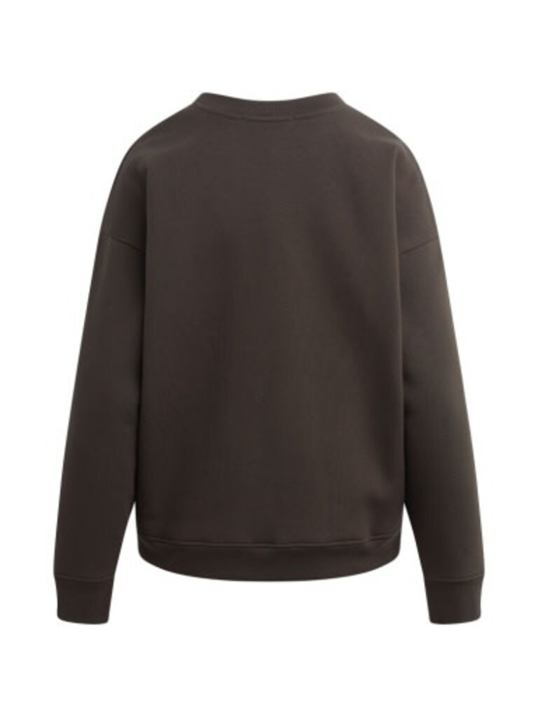 Favorite Daughter The Collegiate Sweatshirt in Soft Taupe