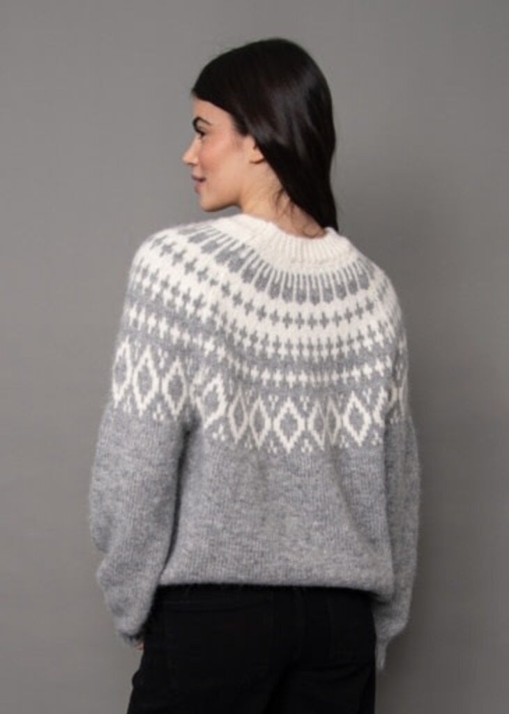 RD STYLE | HEDGE Hasana fair Isle sweater.
