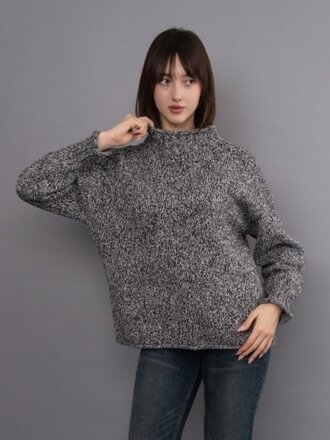 RD STYLE | HEDGE Lucretia funnel neck sweater