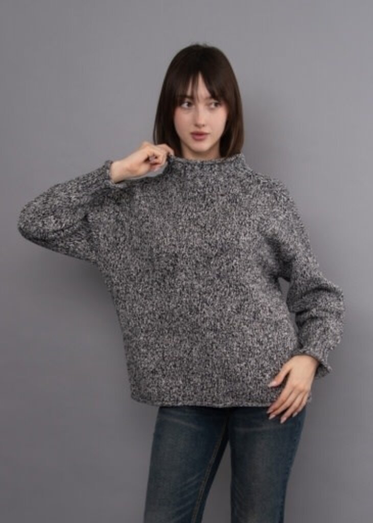 RD STYLE | HEDGE Lucretia funnel neck sweater