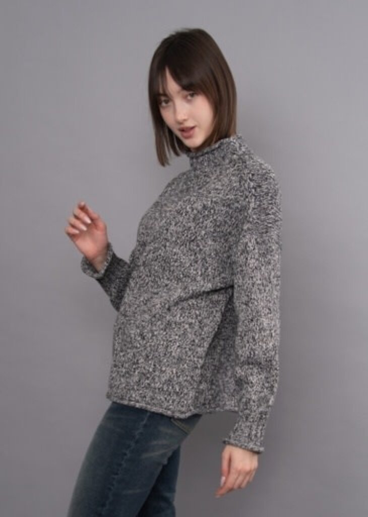 RD STYLE | HEDGE Lucretia funnel neck sweater