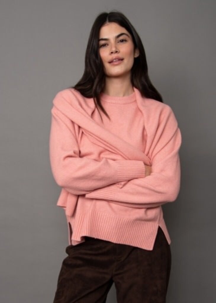 RD STYLE | HEDGE Waverly sweater with scarf