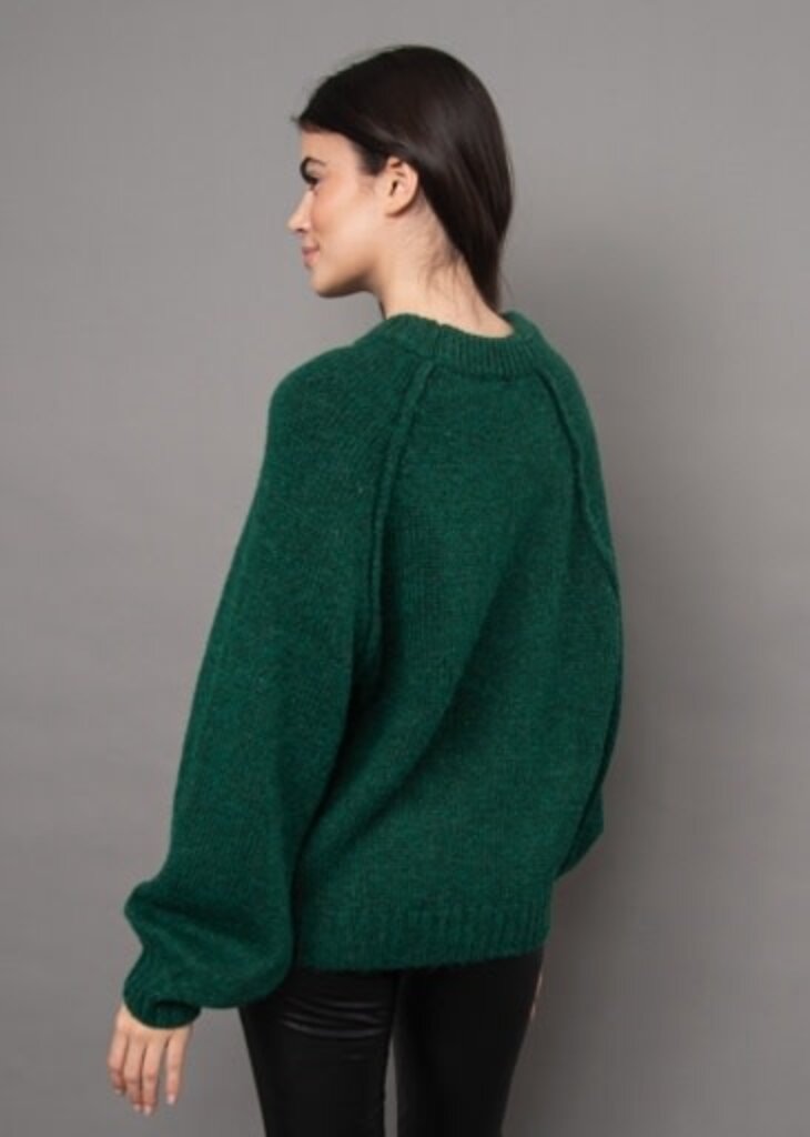 RD STYLE | HEDGE Soundarya crew neck raglan sweater