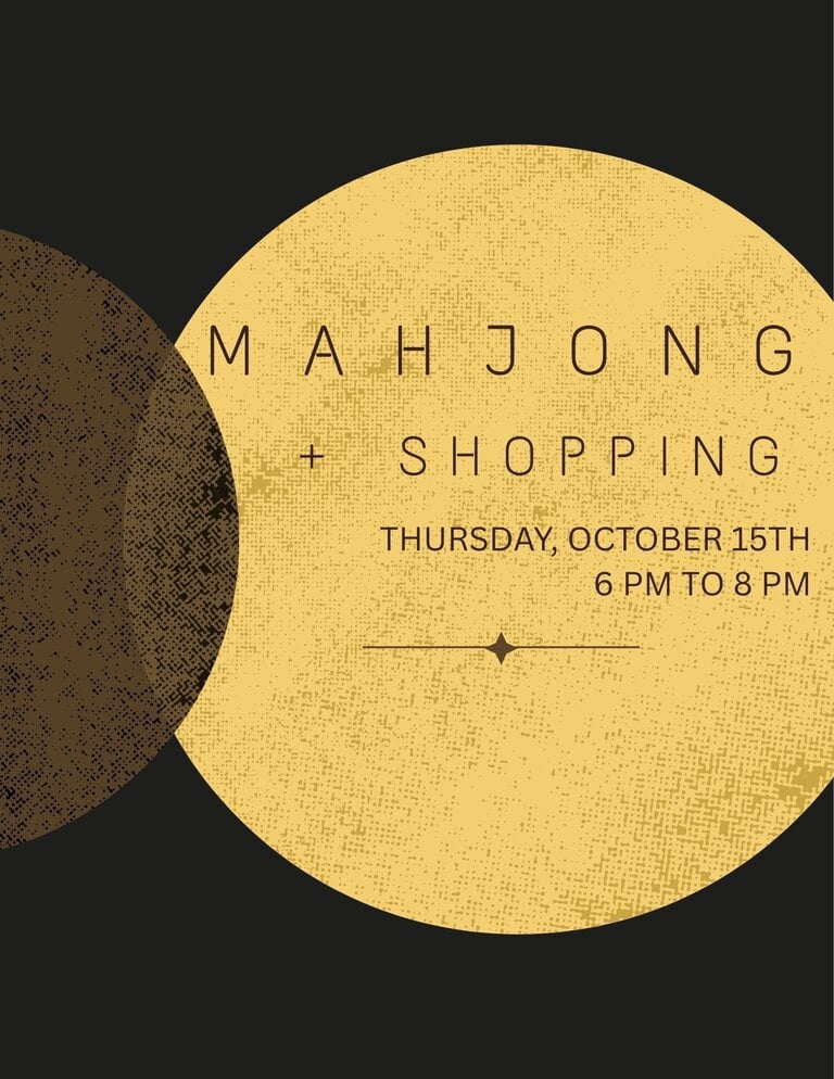 Mahjong + Shopping  Night