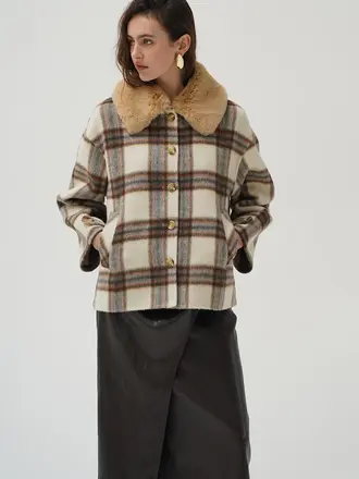 LNA Archor Plaid Jacket