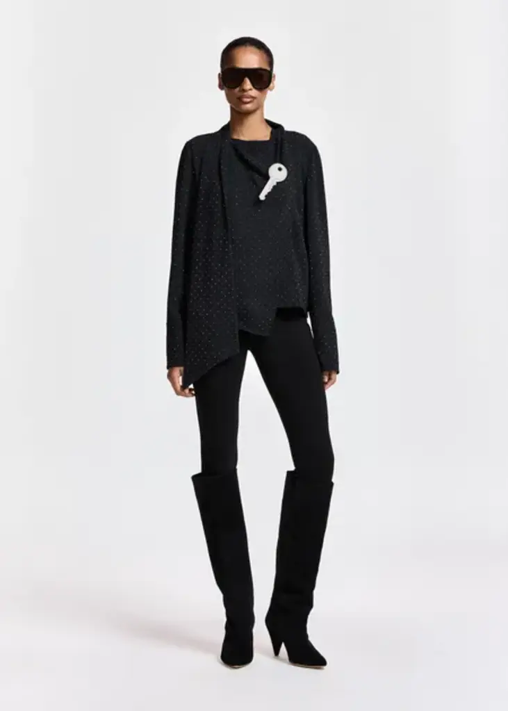 Essentiel Antwerp Kalanchoe Top w/ Scarf