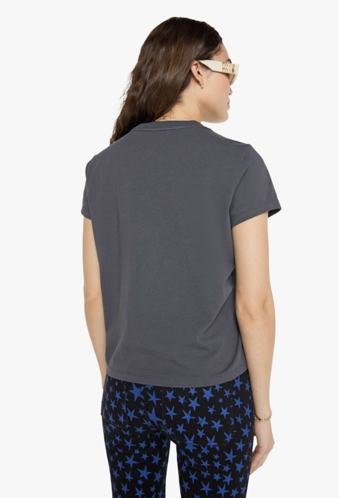 Mother Denim The Boxy Goodie Goodie Rock Is For Cool Girls