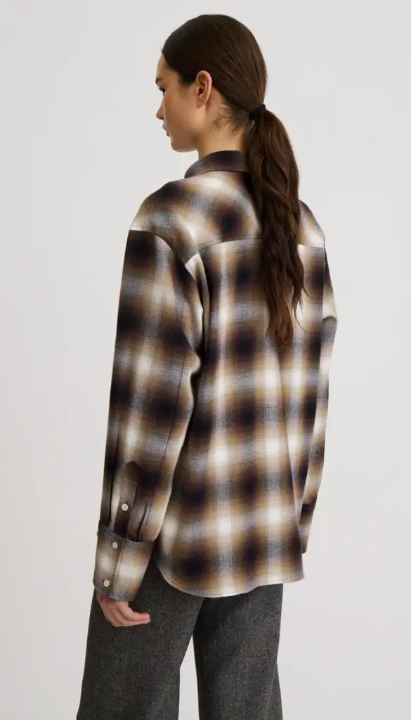 Smythe Relaxed Shirt With Detachable Scarf