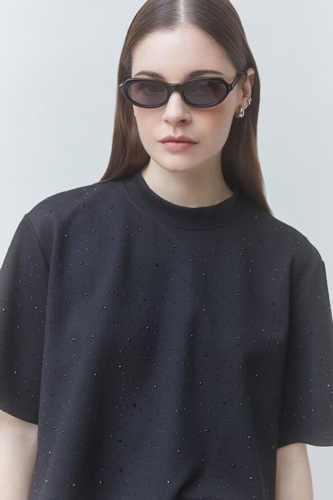 Suncoo Marius Rhinestone Top