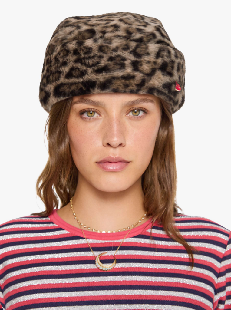 Mother Denim Fuzzy Wuzzy Kitten Cap