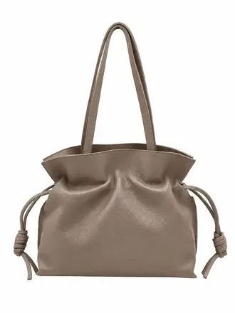 Suie Valentini Leather Drawstring Pouch – Hand Carry & Crossbody Bag