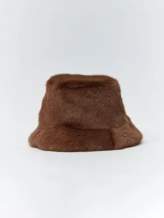 Hat Attack Minky Faux Bucket Hat