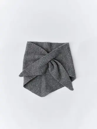 Hat Attack Triangle Knit Scarf