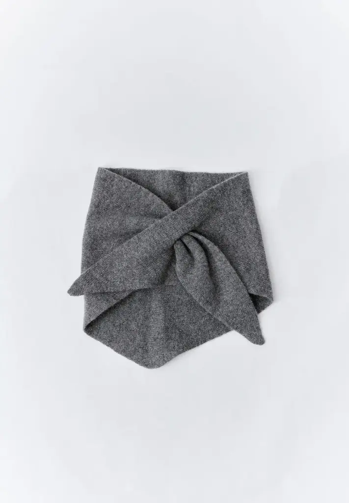 Hat Attack Triangle Knit Scarf