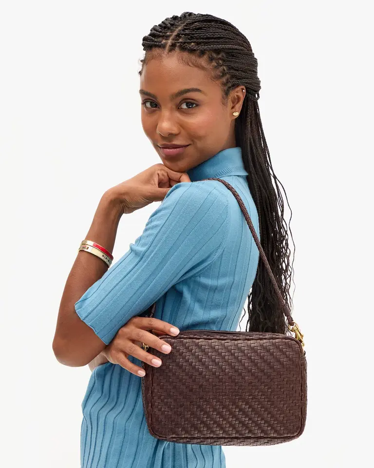 Clare V. Petite Double Braid Shoulder Strap
