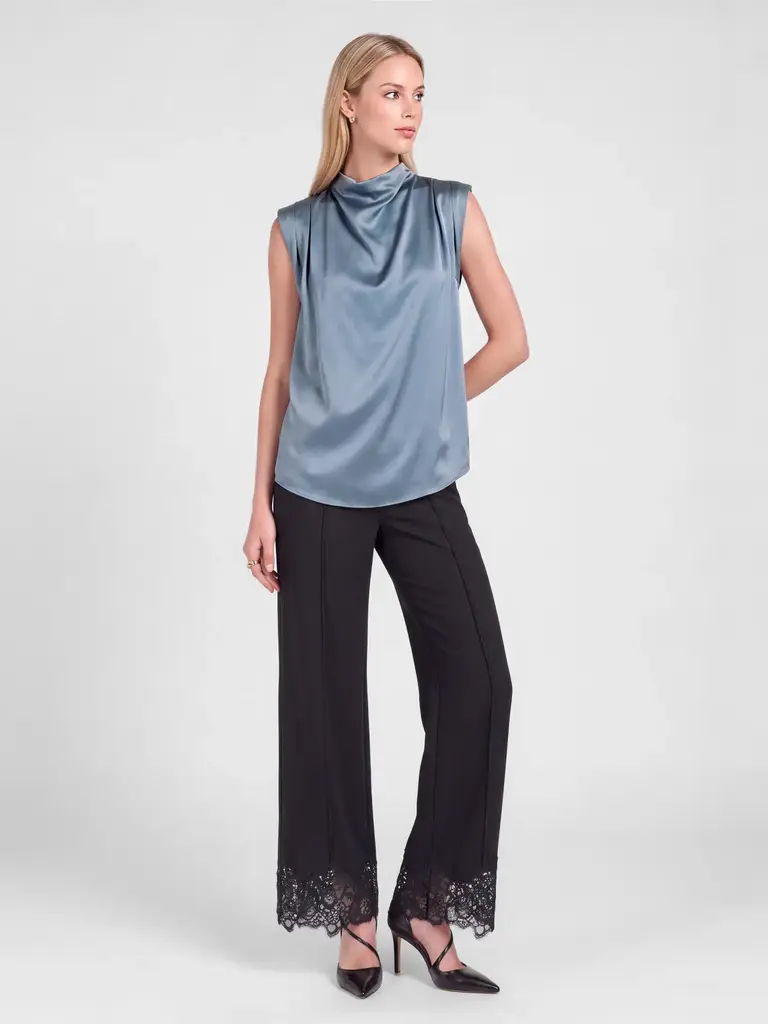 Current Air High Neck S/L Top