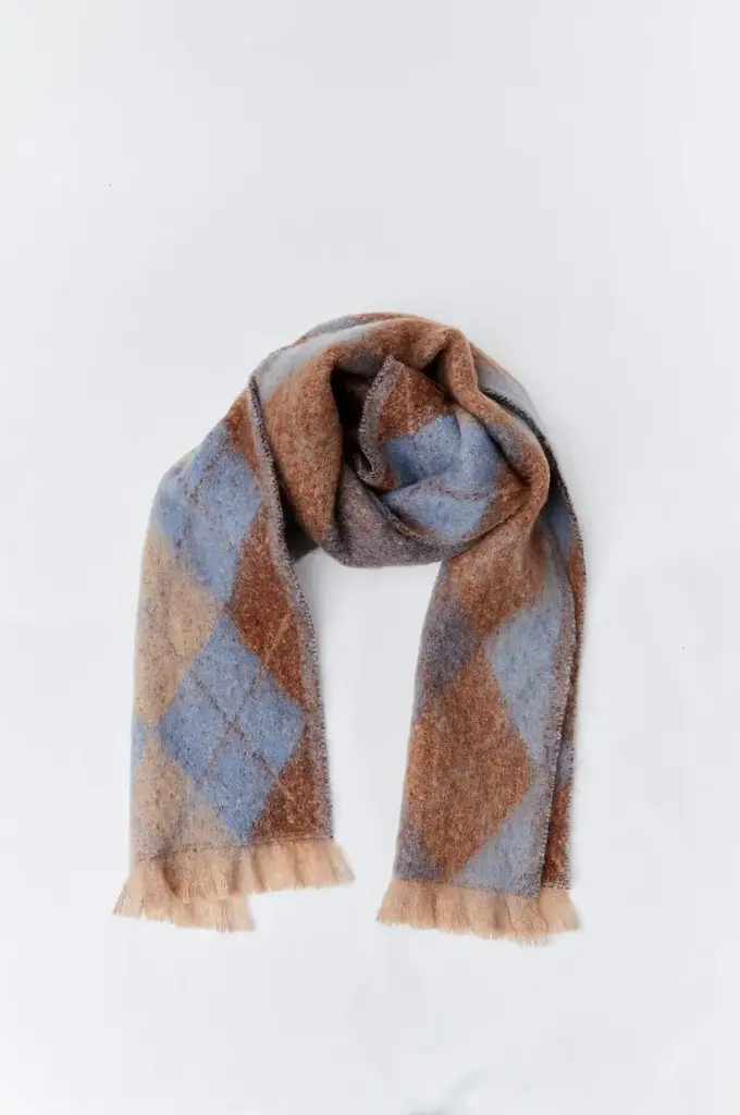 Hat Attack Argyle Scarf