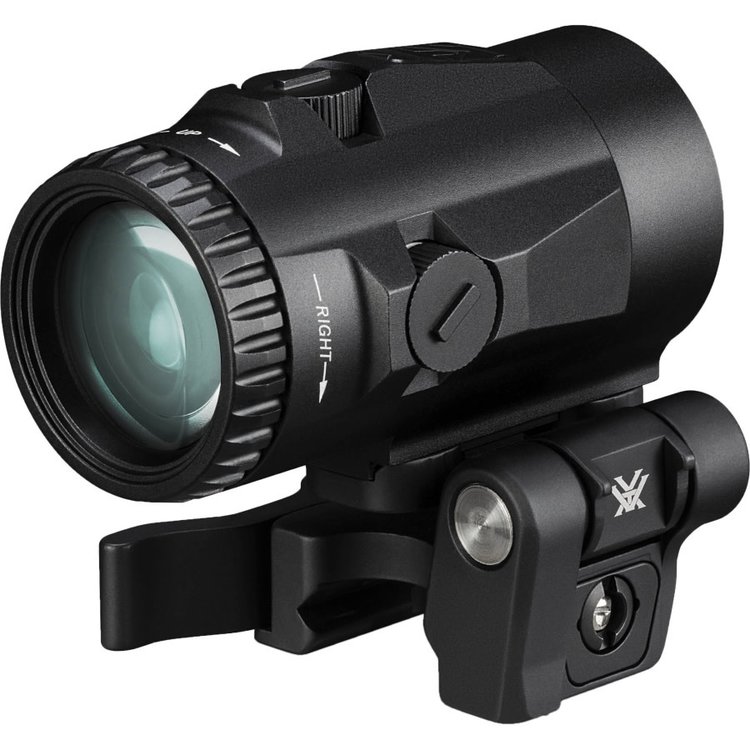 VORTEX VORTEX MICRO 3X MAGNIFER WITH QUICK RELEASE FLIP MOUNT