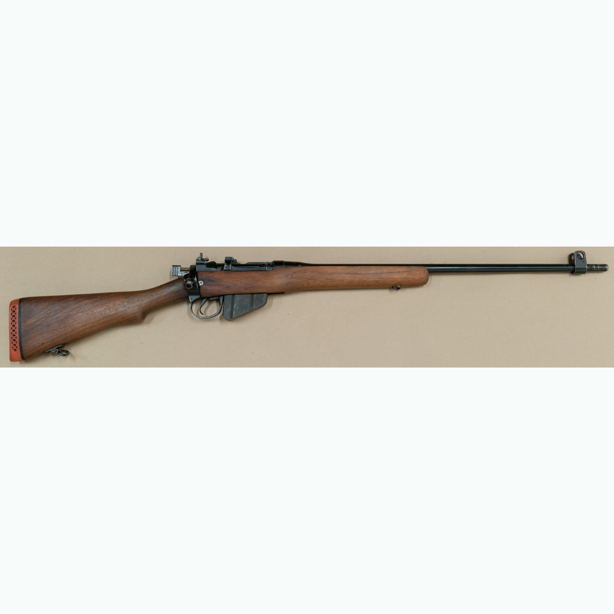 P* LEE ENFIELD NO4 MK1 .303 BRITISH BOLT ACTION RIFLE (MATCHING BOLT)  SERIAL #90L4337, LONGBRANCH - Able Auctions
