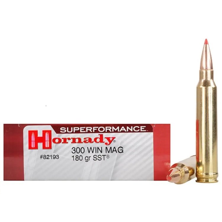 HORNADY HORNADY SUPERFORMANCE 300 WIN MAG 180gr SST BOX OF 20RDS