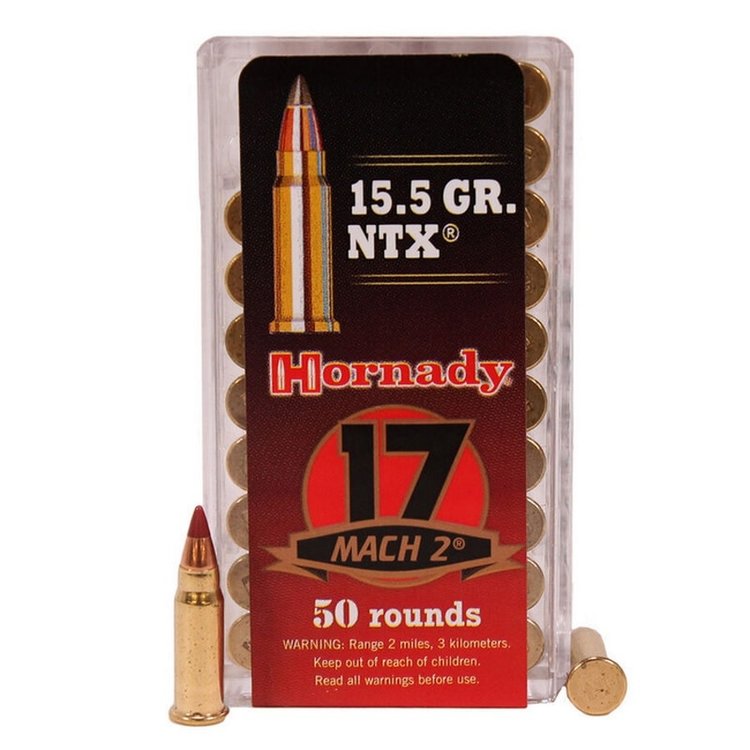 HORNADY HORNADY 17 MACH 2 15.5GR NTX