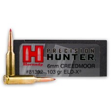 HORNADY 6MM CM 103GR ELD-X