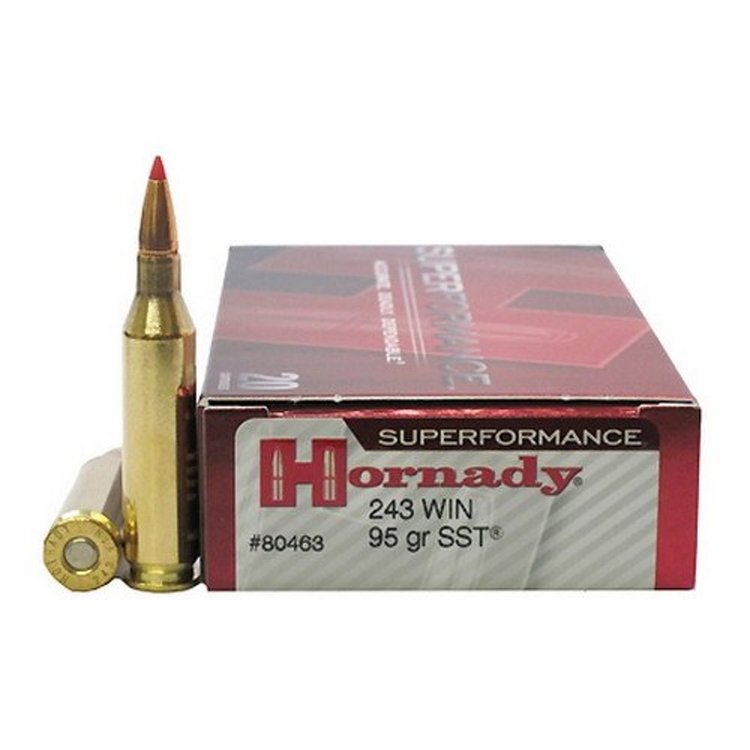 HORNADY HORNADY 243WIN 95GR SST SPF