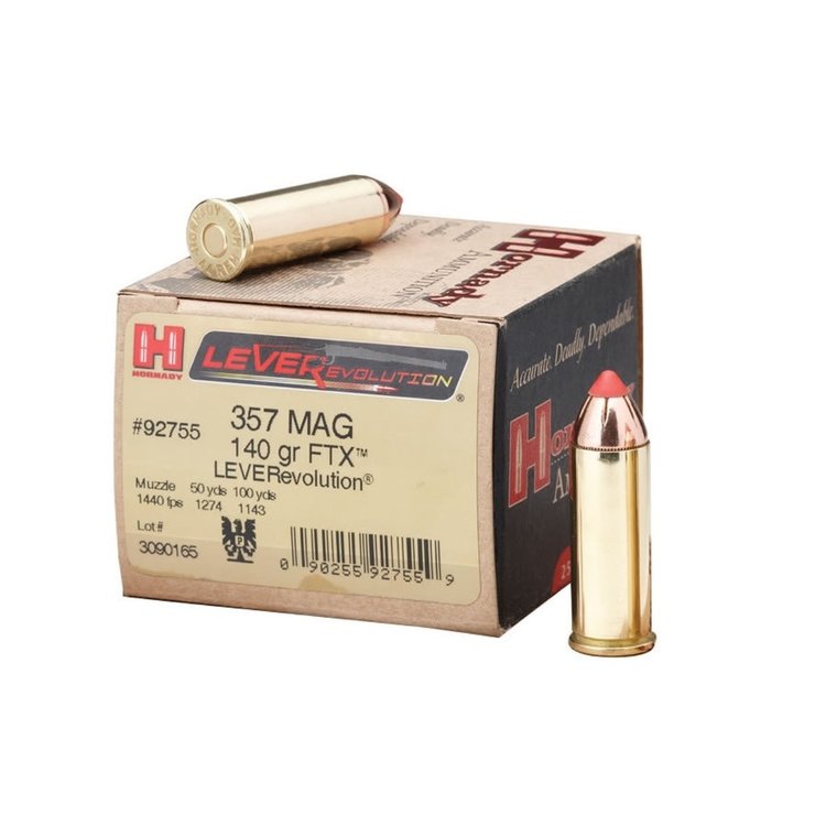 HORNADY HORNADY LEVER EVOLUTION 357 MAG 140GR FTX BOX OF 25RDS