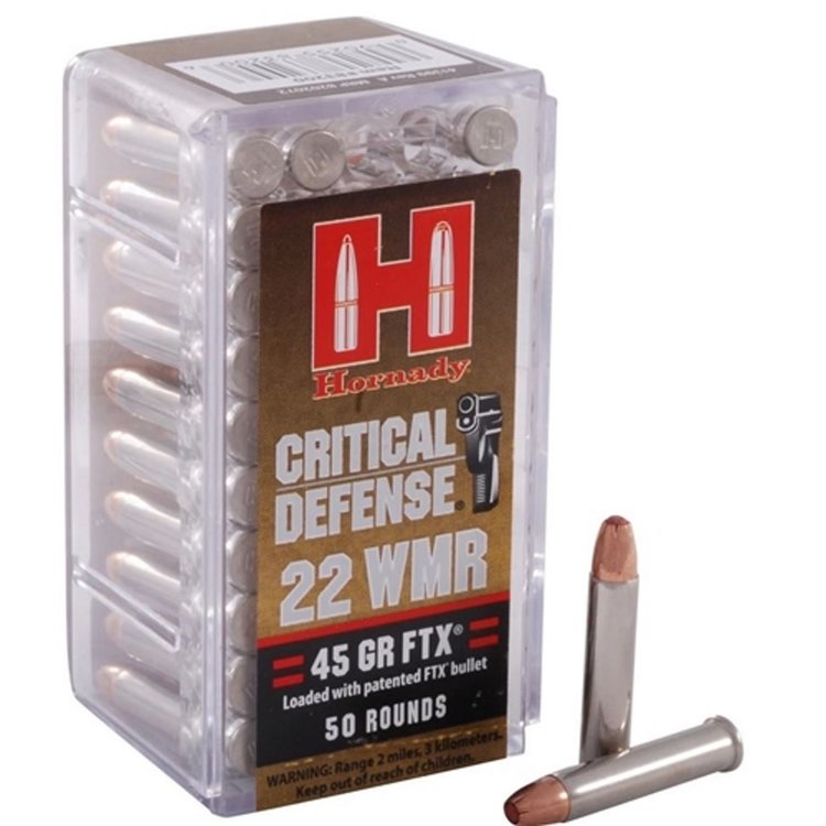 HORNADY HORNADY 22 WMR 45GR FTX