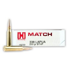 HORNADY 338 LAPUA 250GR  BTHP-M