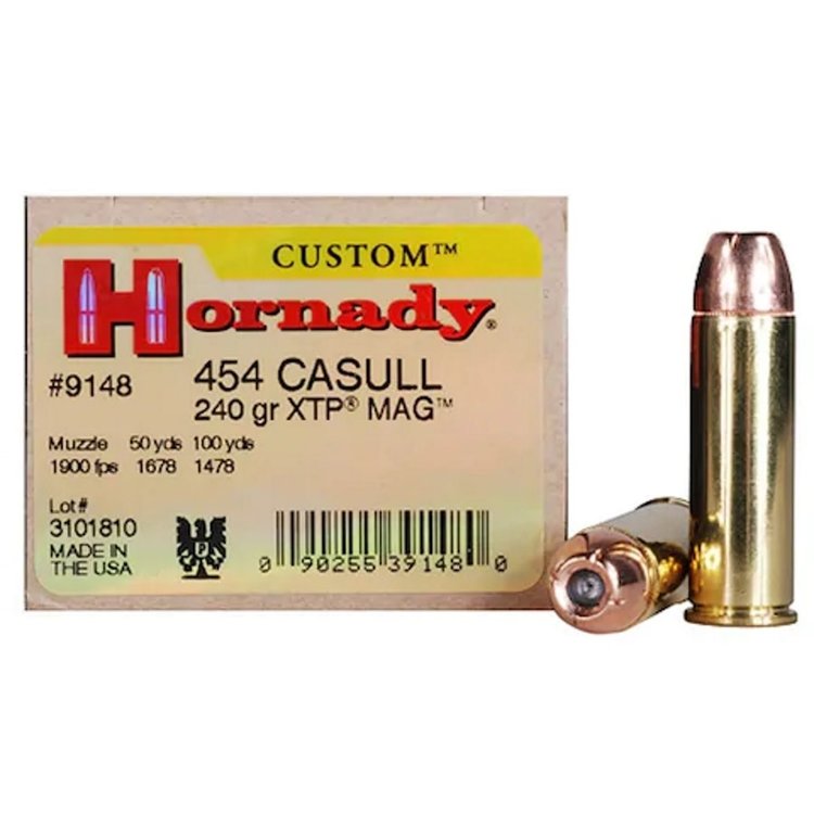 HORNADY HORNADY 454 CASULL 240GR XTP MAG BOX OF 20RDS