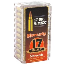 HORNADY HORNADY 17 MACH 2 17GR V-MAX
