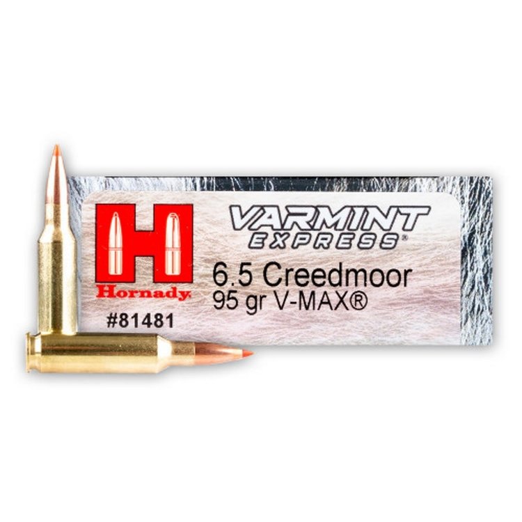 HORNADY HORNADY 6.5 CREEDMOOR 95GR V-MAX 20RDS