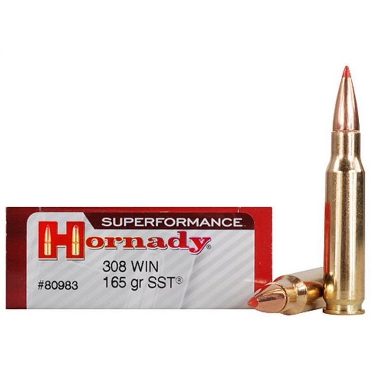 HORNADY HORNADY SUPERFORMANCE 308 WIN 165GR SST BOX OF 20RDS