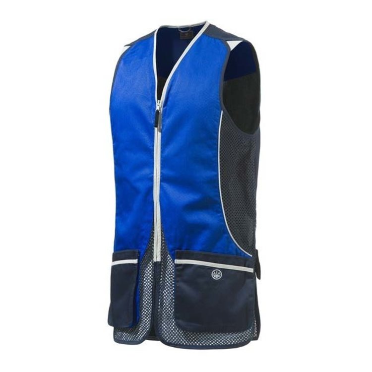 BERETTA SHOOTING VEST XL NEW FIT BLUE