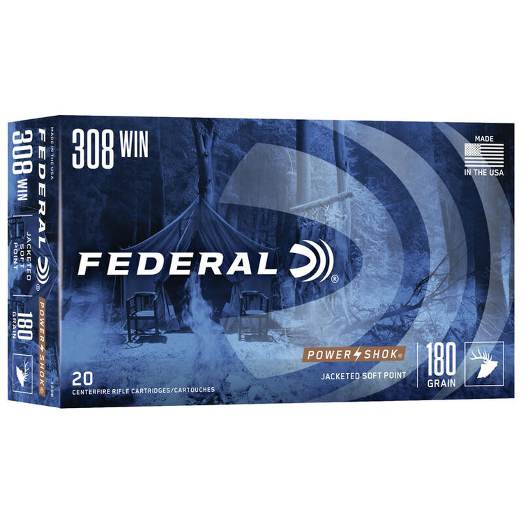 FEDERAL FEDERAL 308 WIN 180GR SP 20RDS