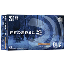 FEDERAL FEDERAL POWER-SHOK 270 WIN 150GR SP 20RDS