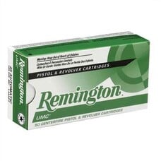 REMINGTON UMC 38 SUPER AUTO +P 130GR FMJ 50rds