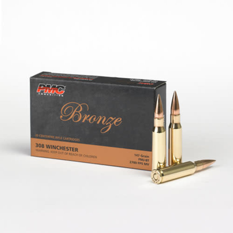PMC PMC BRONZE 308 WIN 147gr  FMJBT 20rds