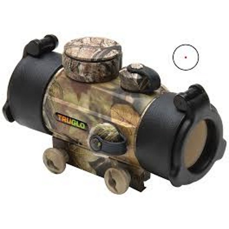 TRUGLO TRUGLO RED DOT SIGHT 30MM TUBE 1 X 5 MOA DOT WITH INTEGRAL
