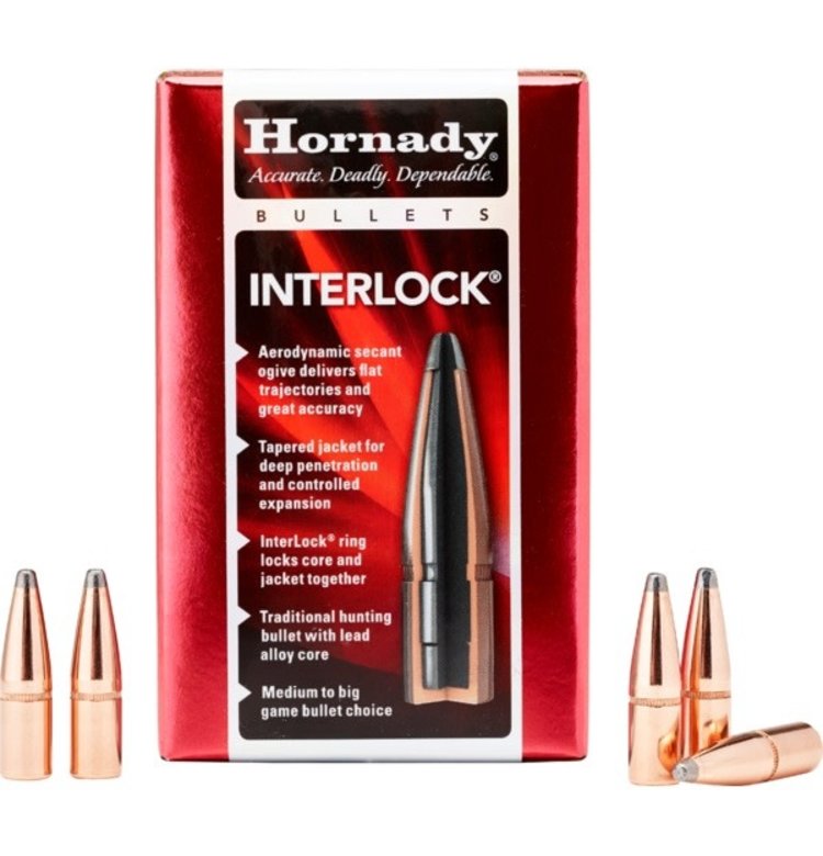HORNADY HORNADY 270 CAL .277 DIA  140GR BTSP INTERLOCK BULLETS 100PK