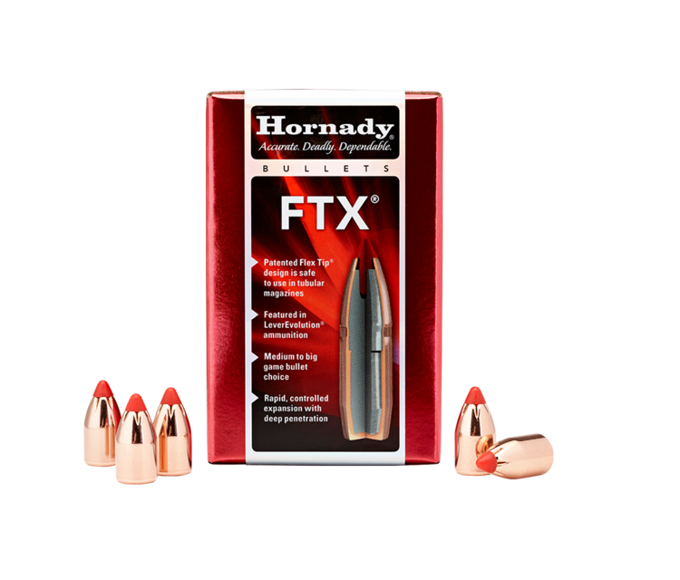 HORNADY HORNADY 32 CAL .321 165 GR FTX 100pc
