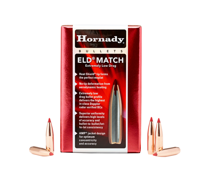 HORNADY HORNADY 6MM .243 108 GR ELD MATCH