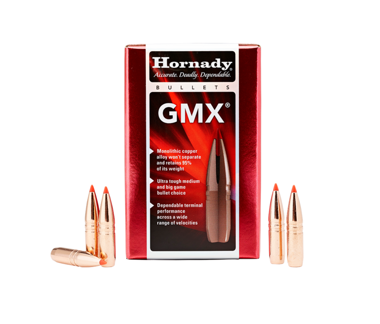 HORNADY HORNADY 6MM .243 DIA 80GR GMX BULLETS 50PK