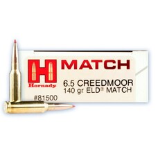 HORNADY 6.5 CM 140 GR ELD -M